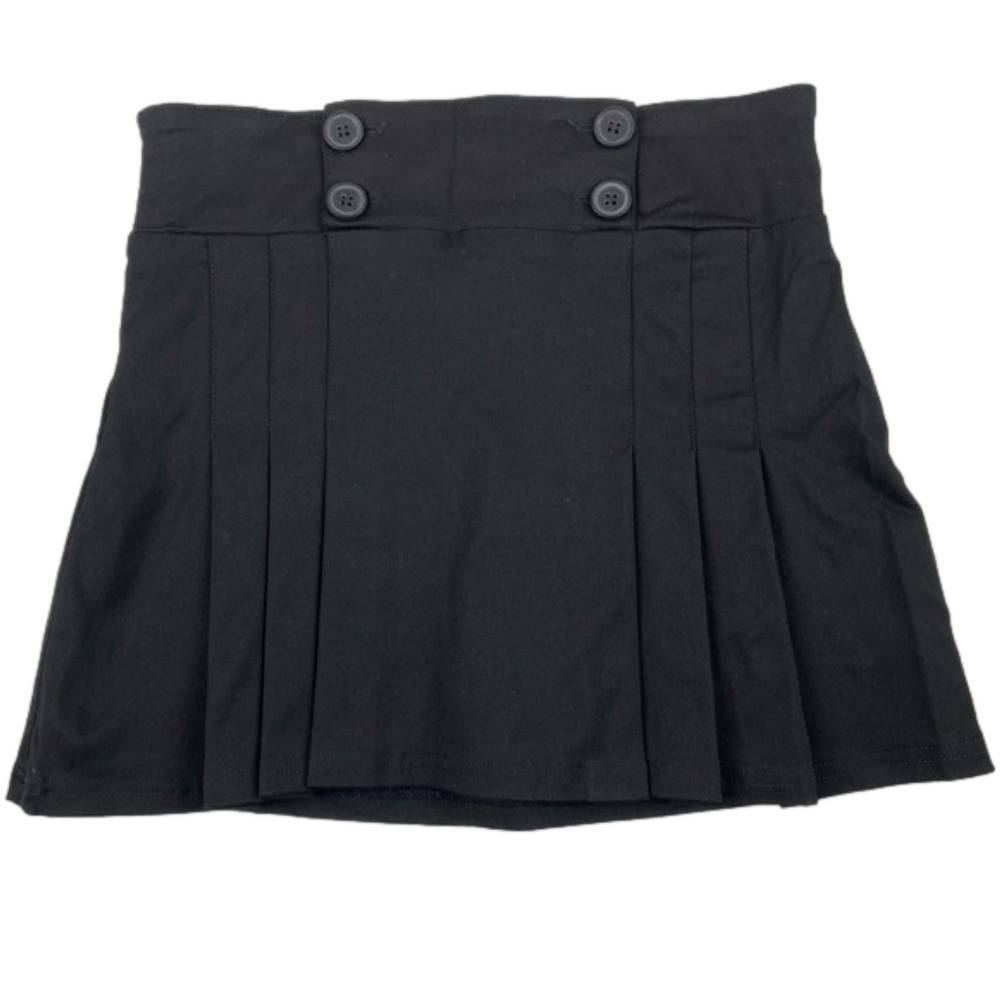 SUPER cute  side zip pleated mini skirt